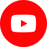 Round Red YouTube